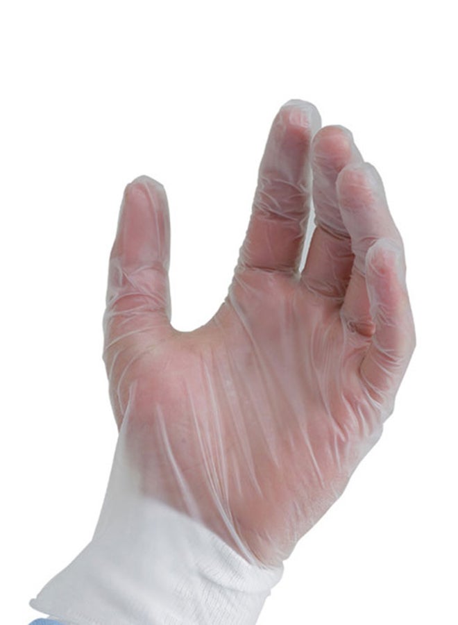 BES PACK Vinyl Gloves Clear Medium - Image 3