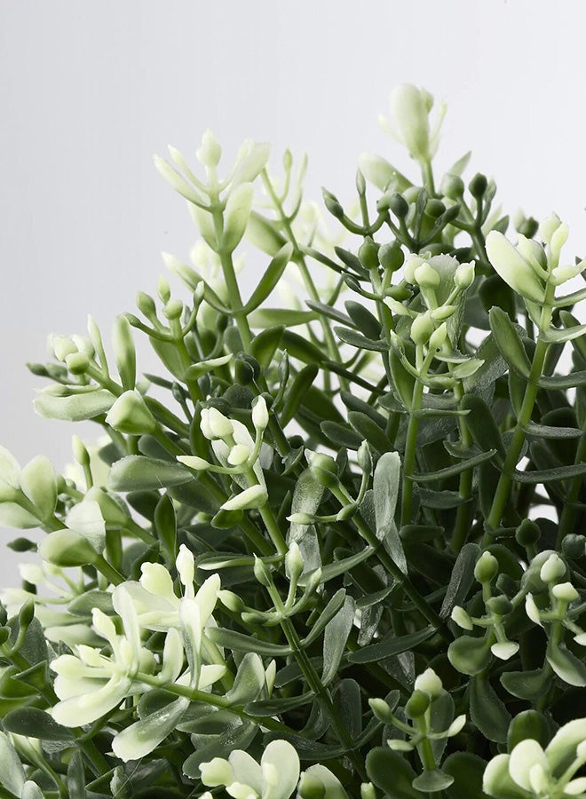 Generic Artificial Potted Plant Green/Black  - Image 2