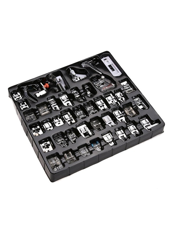 42-Piece Multifunction Foot Presser Toyota Domestic Sewing Machine Multicolour 400grams  - Image 2