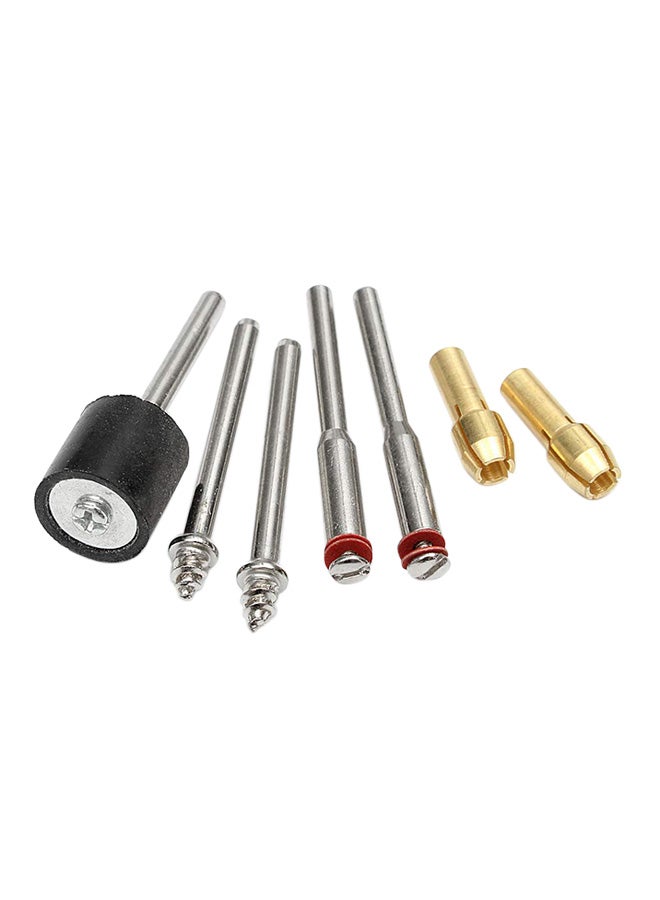 347-Piece Grinding Sanding Polishing Rotary Tool Set Multicolour 16 x 16 x 4cm