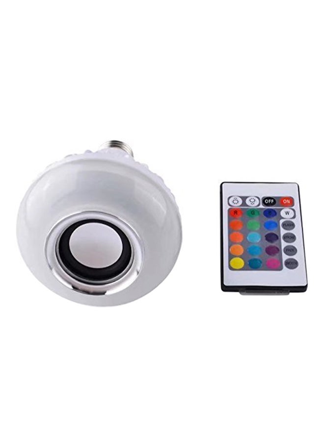 EHOME - LED Wireless Bluetooth Light Bulb With Remote Multicolour - Image 1