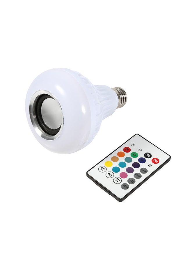 EHOME - LED Wireless Bluetooth Light Bulb With Remote Multicolour - Image 1