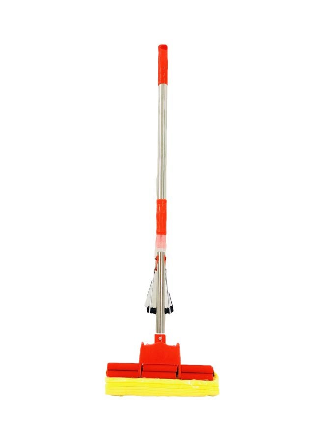 ALMUFARREJ Cleaning Sponge Mop Orange 128x28cm  - Image 1