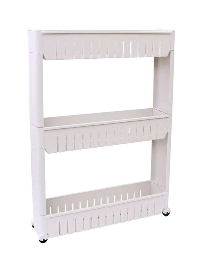 MQ - Multipurpose Shelf With Removable Wheels White - Image 1