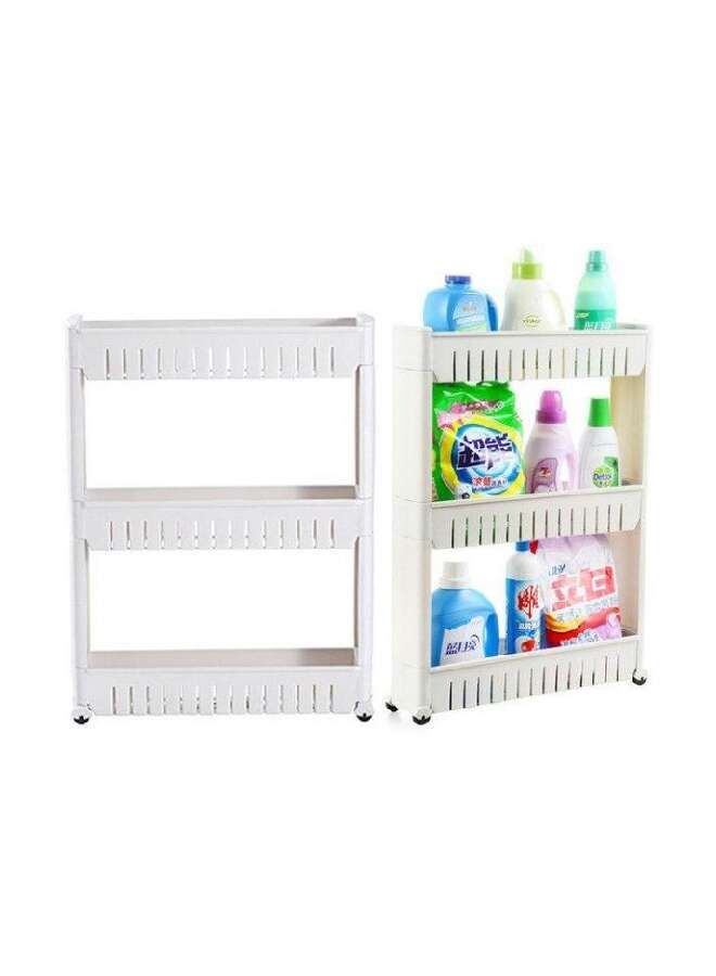 MQ - Multipurpose Shelf With Removable Wheels White - Image 1