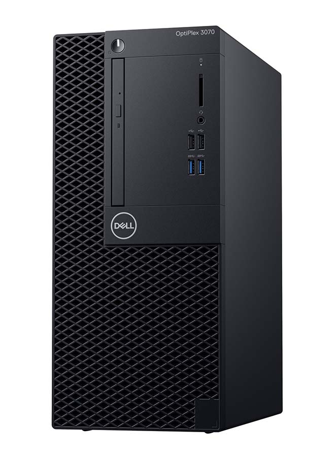 DELL OptiplexÂ 3070 I3-9100U, Core i3 Processor/4GB RAM/1TB HDD/500GB Hard Drive Black  - Image 1