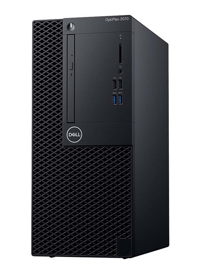 DELL OptiplexÂ 3070 I3-9100U, Core i3 Processor/4GB RAM/1TB HDD/500GB Hard Drive Black  - Image 3