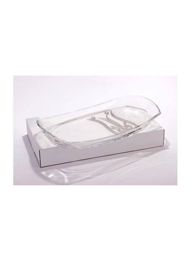 Dimlaj Mother Platinum Divided Plate Clear 20cm - Image 2