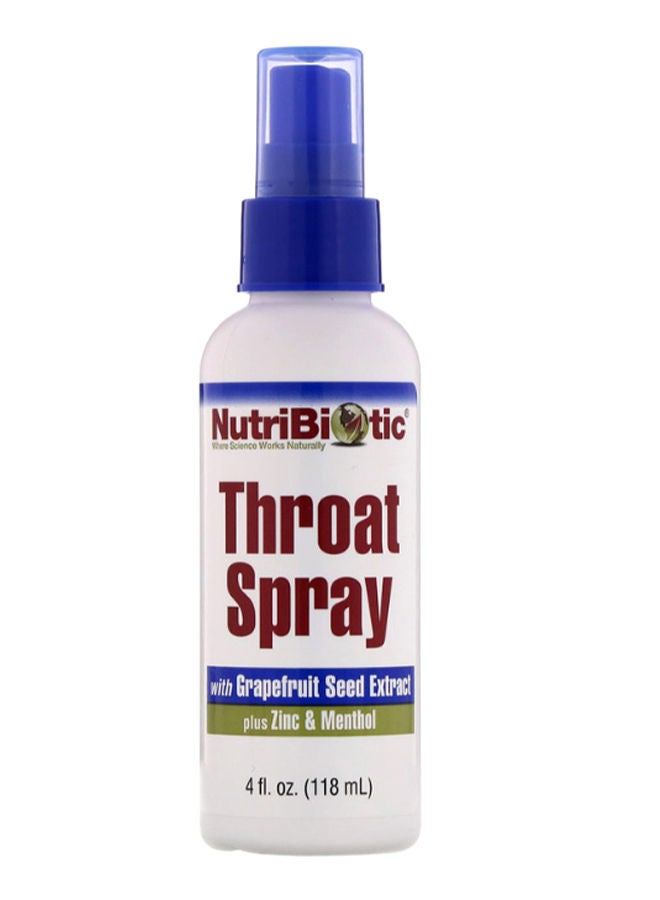 Nutribiotic - Throat Spray With Grapefruit Seed Extract Plus Zinc And Menthol - Image 1