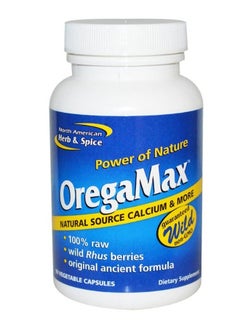 North American Herb & Spice Power Of Nature OregaMax Dietary Supplement - 90 Vegetable Capsules  - Image 1