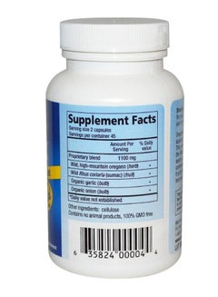 North American Herb & Spice Power Of Nature OregaMax Dietary Supplement - 90 Vegetable Capsules  - Image 2