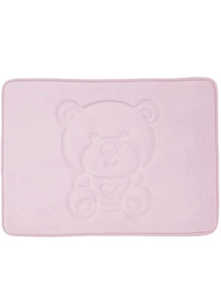 Solid Pattern Comfy Anti-Skid Doormat Pink 40 x 60cm - v1587371270/N36694852A_1
