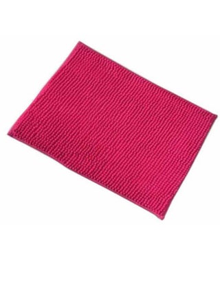 Solid Pattern Anti-Skid Doormat Pink 40 x 60cm - v1587371441/N36695569A_1