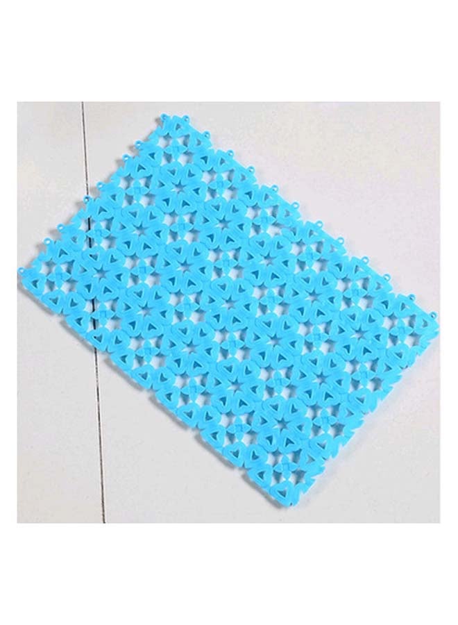 Generic Hollow Out Design Doormat Blue 40 x 60cm 