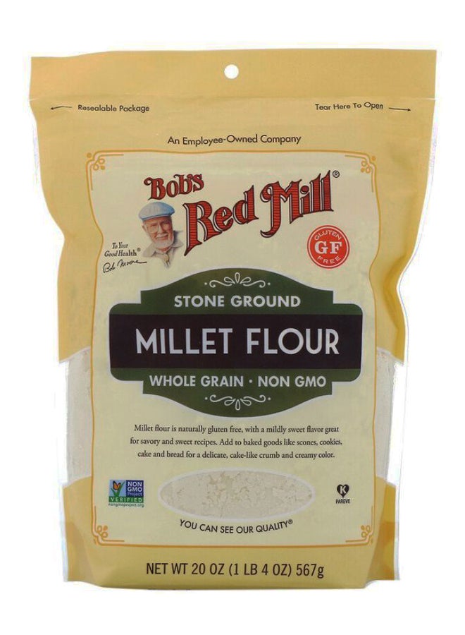 Bob's Red Mill Whole Grain Millet Flour 567grams - Image 1