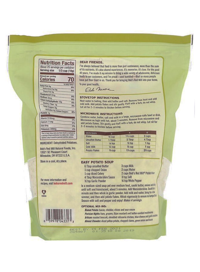 Bob's Red Mill Instant Mashed Potato Flakes 454grams - Image 2