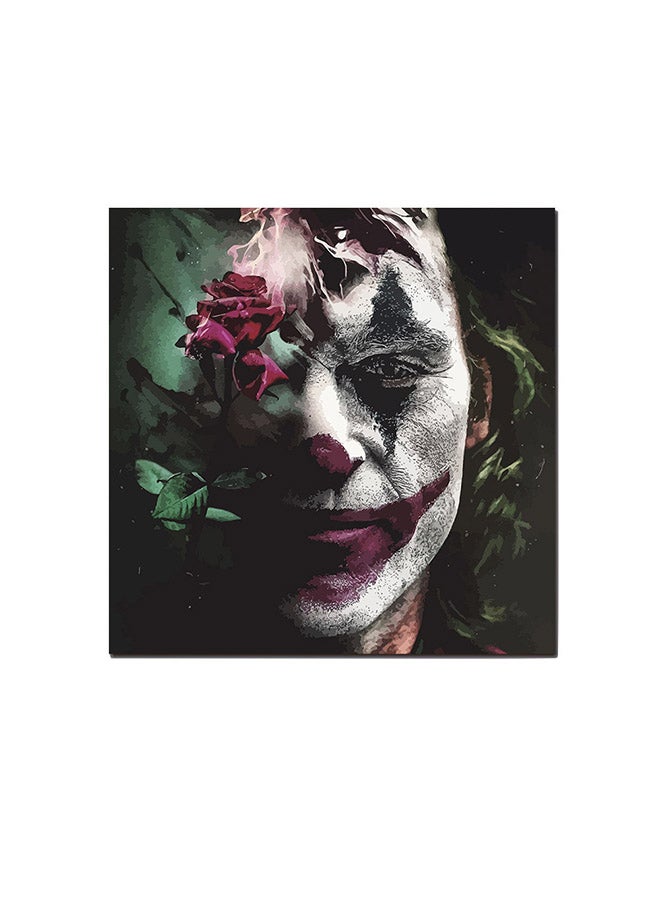 The Joker Wall Art Painting Multicolour 30 x 30cm