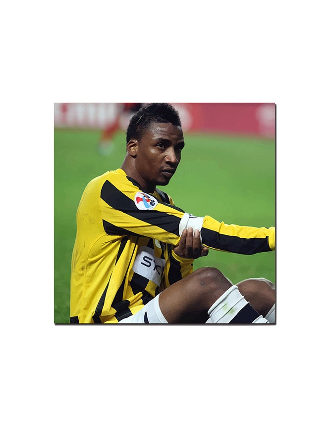 Mohammed Noor Wall Art Painting Multicolour 30 x 30centimeter