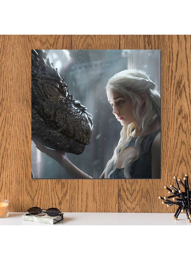 أتيك "لوحة فنية لديكور الحائط تحمل عبارة "Game Of Thrones" متعدد الألوان 30 x 30Ø³Ù†ØªÙŠÙ…ØªØ± - Image 2