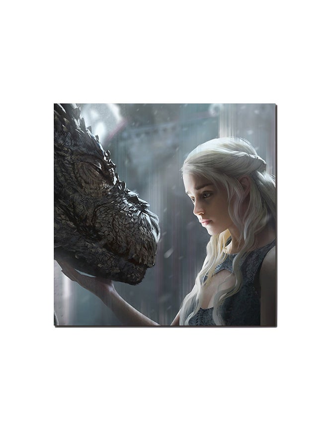 أتيك "لوحة فنية لديكور الحائط تحمل عبارة "Game Of Thrones" متعدد الألوان 30 x 30Ø³Ù†ØªÙŠÙ…ØªØ± - Image 1