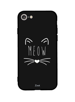 Protective Case Cover For Apple iPhone SE (2020) Black/White