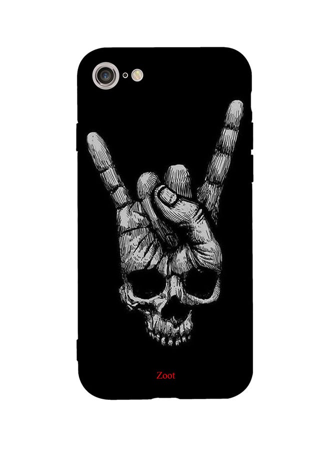 Zoot Protective Case Cover For Apple iPhone SE (2020) Black/White 
