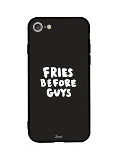 Protective Case Cover For Apple iPhone SE (2020) Black/White