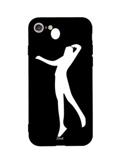 Protective Case Cover For Apple iPhone SE (2020) Black/White