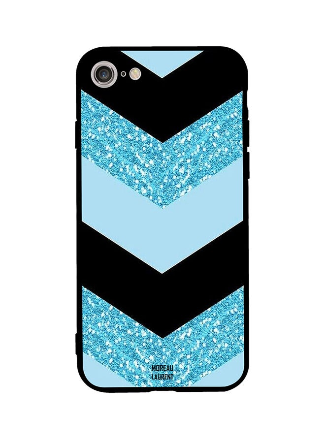Moreau Laurent - Protective Case Cover For Apple iPhone SE (2020) Black/Blue - Image 1