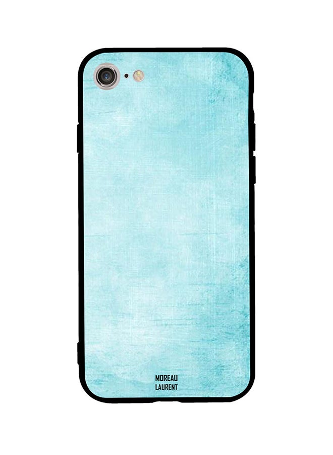 Moreau Laurent Protective Case Cover For Apple iPhone SE (2020) Blue