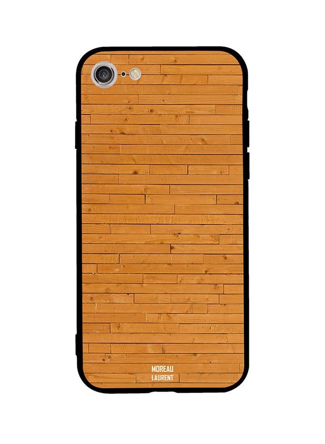 Moreau Laurent Protective Case Cover For Apple iPhone SE (2020) Brown