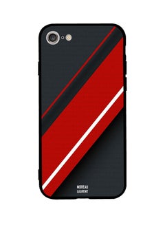 Protective Case Cover For Apple iPhone SE (2020) Black/Red/White