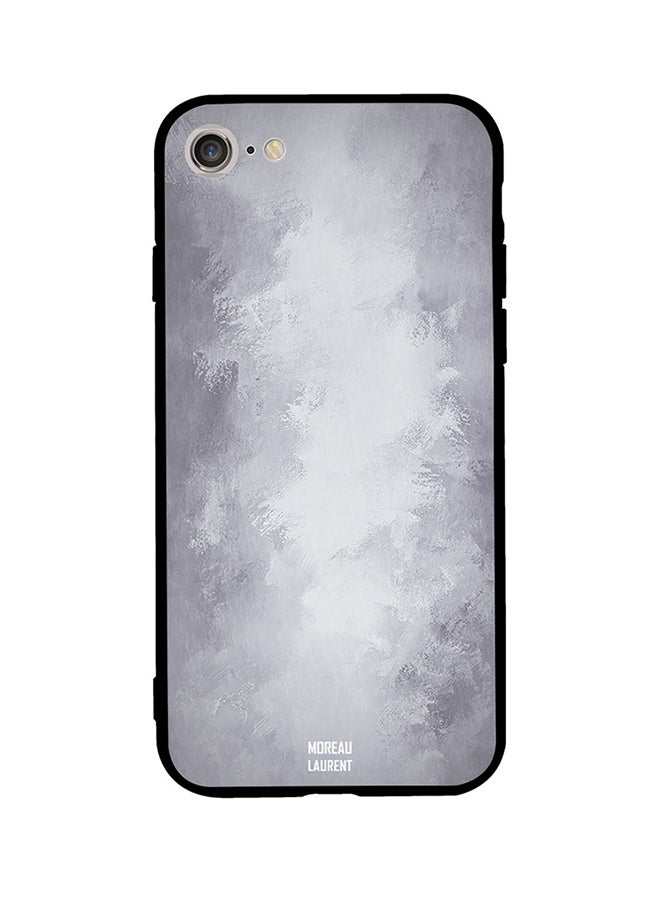 Moreau Laurent Protective Case Cover For Apple iPhone SE (2020) Grey