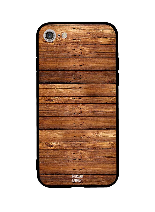 Moreau Laurent Protective Case Cover For Apple iPhone SE (2020) Brown