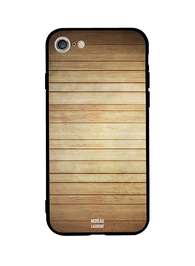 Moreau Laurent Protective Case Cover For Apple iPhone SE (2020) Light Brown