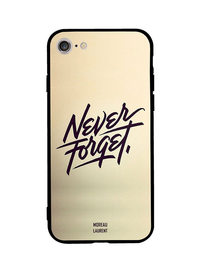 Moreau Laurent Protective Case Cover For Apple iPhone SE (2020) Beige/Black