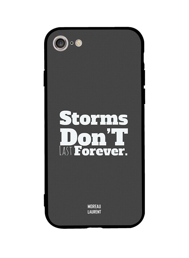Moreau Laurent - Protective Case Cover For Apple iPhone SE (2020) Grey/White - Image 1