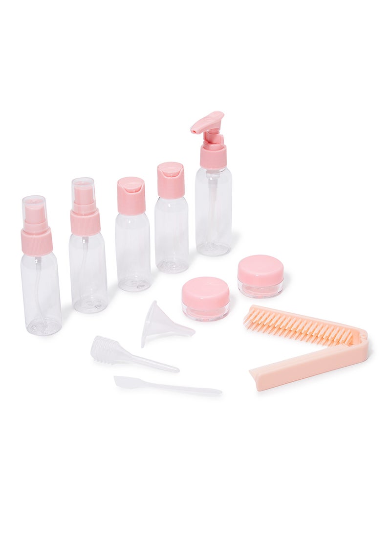 Rosh Portable Travel Empty Bottles Set Pink - Image 2