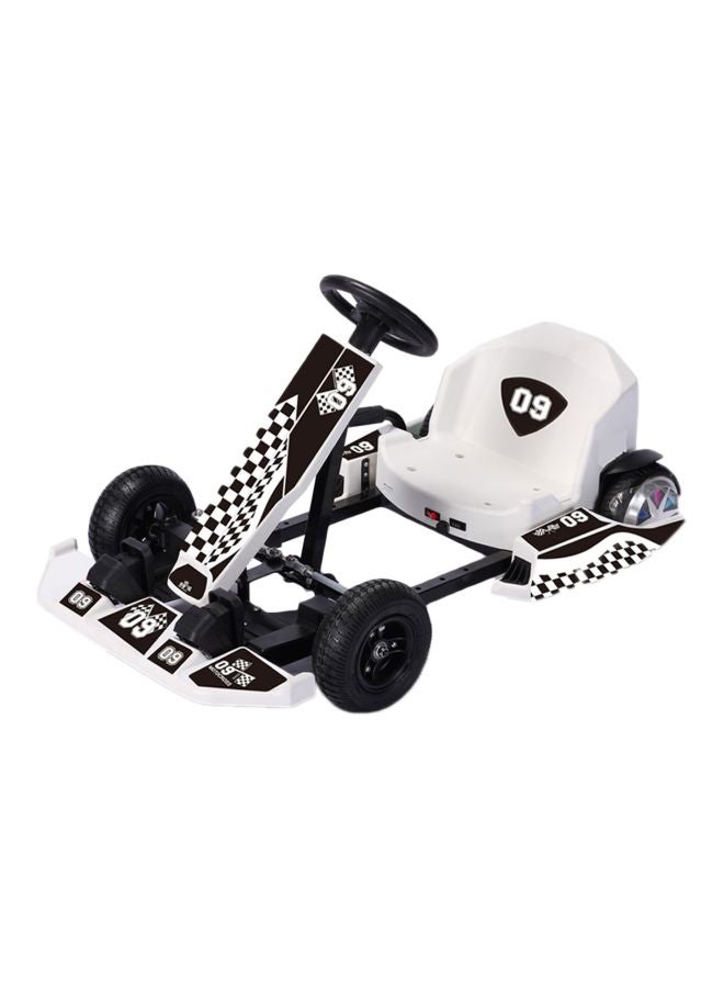 Cool Baby 36 V Crazy Drift Electric Scooter Go Cart Kating Car With 4 Wheels For Kids White 83.6x65x33.4cm - Image 1