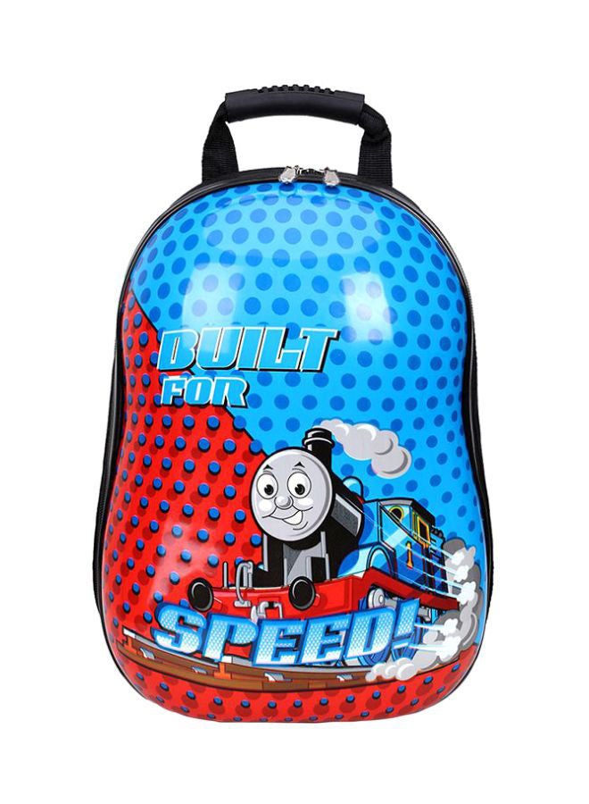 مس تيارا حقيبة ظهر بتصميم رسومات كرتونية لشخصية توماس أزرق/أحمر/أسود - Image 1