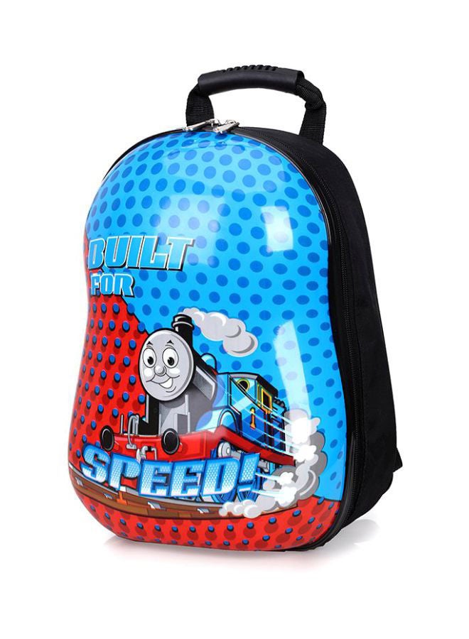 مس تيارا حقيبة ظهر بتصميم رسومات كرتونية لشخصية توماس أزرق/أحمر/أسود - Image 2