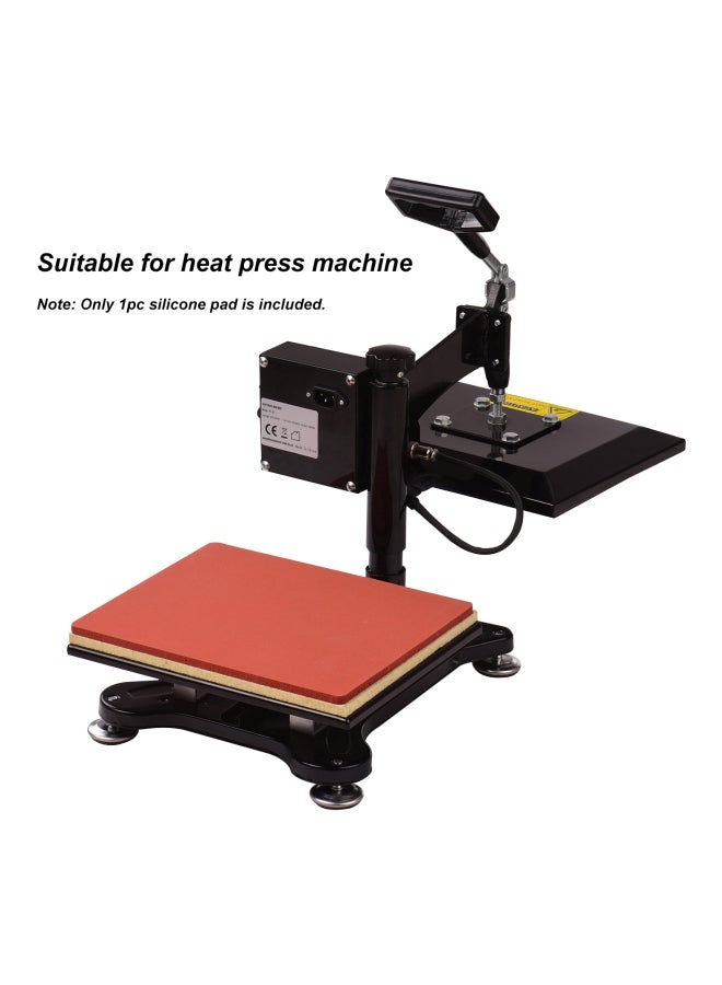 Aibecy Silicone Mat Heat Pressing Machine Red - Image 4
