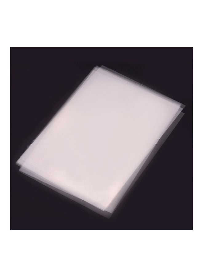 10-Piece Transparent Release Film Sheet Clear - Image 2