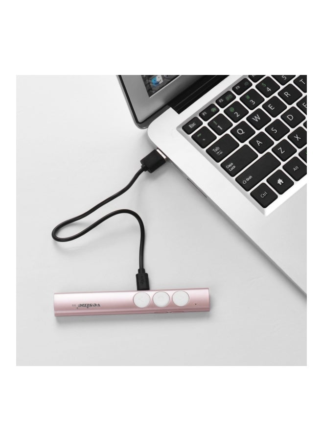 فيزين - جهاز عرض لاسلكي مع جهاز استقبال بمنفذ USB ذهبي - Image 1