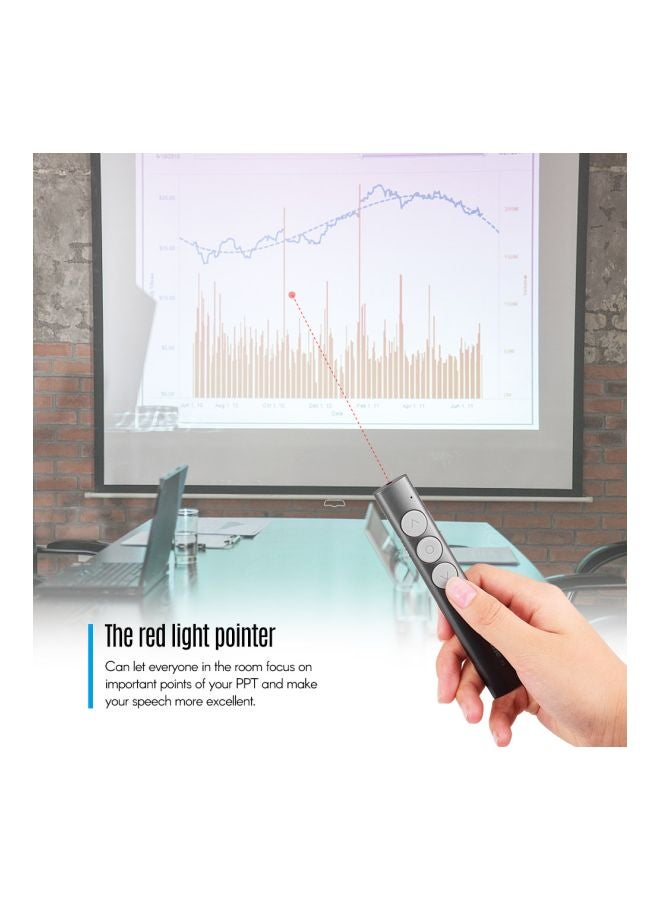 Vesine - Wireless Presenter With USB Receiver Grey - Image 1