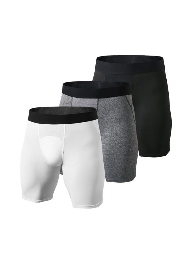 Generic 3-Piece Sport Breathable Boxer Briefs 25cm  - Image 1