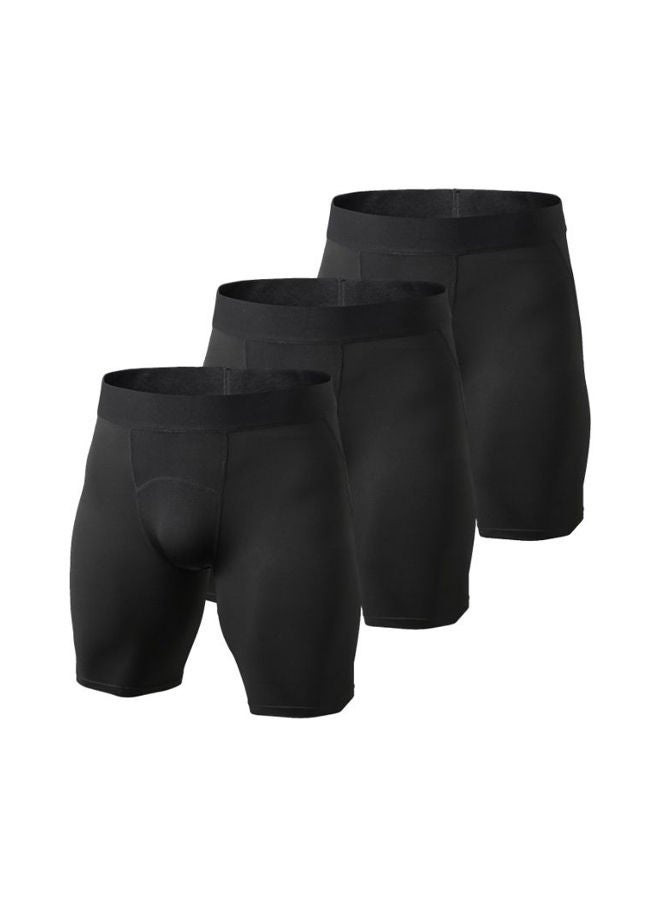 Generic 3-Piece Sports Breathable Boxer Briefs 25cm - Image 1