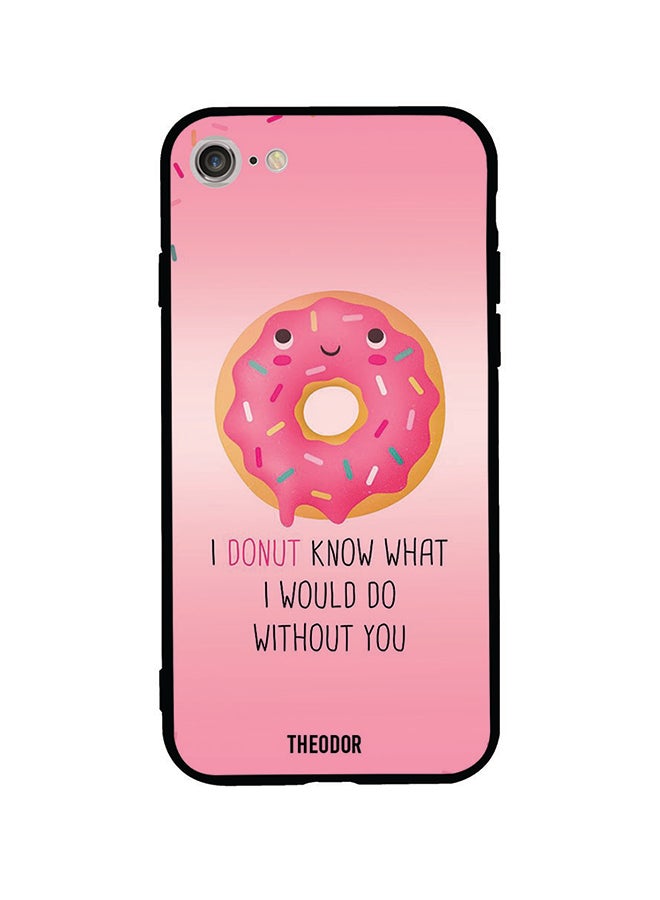 Theodor - Protective Case Cover For Apple iPhone SE 2/ iPhone 7/ iPhone 8 I Donut Know What I Would Do Without You - Image 1