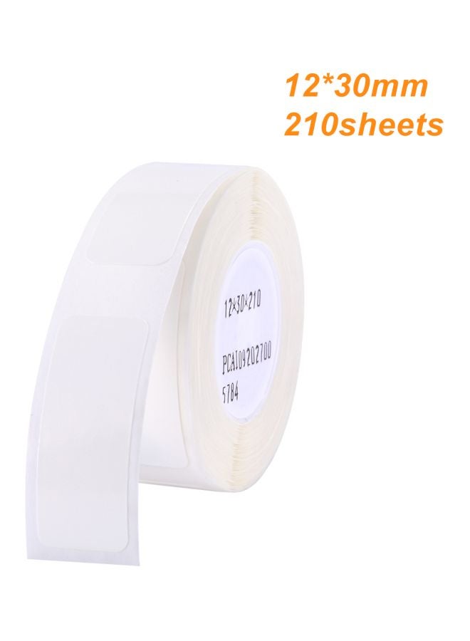 Portable Thermal Label Printer White - Image 2