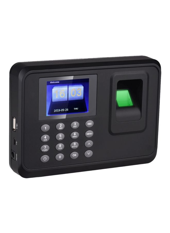 Generic Biometric Attendance Machine Black  - Image 5